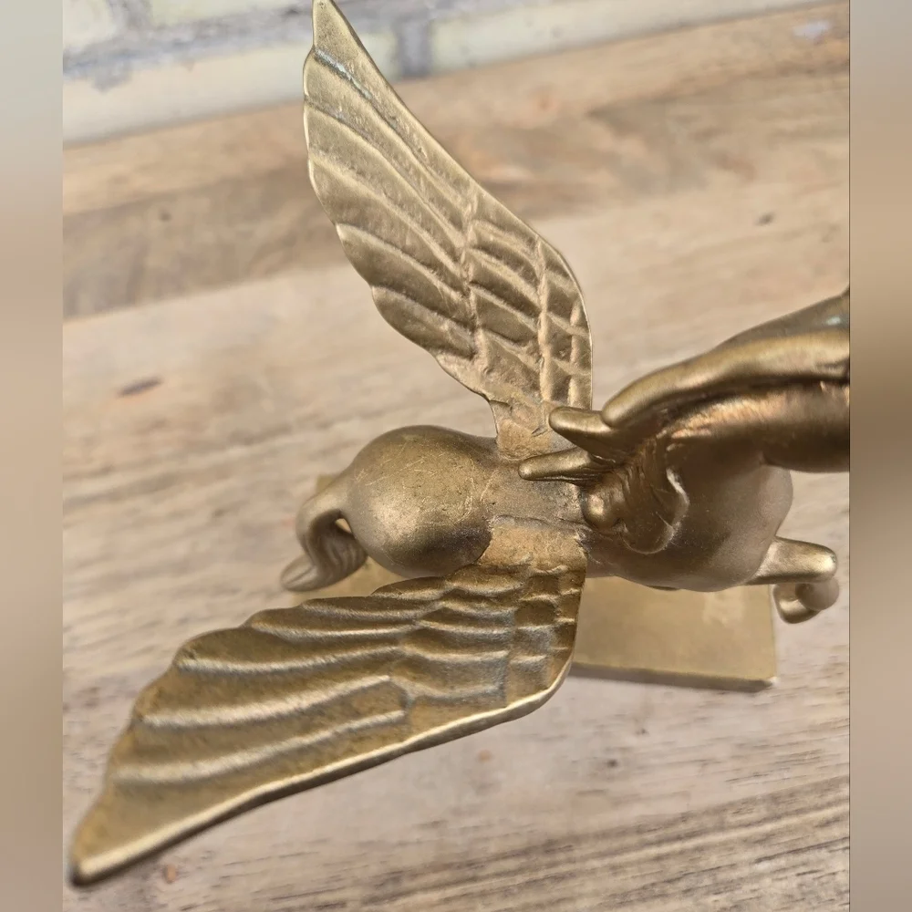 Vintage Brass Pegasus - Picture 8 of 8